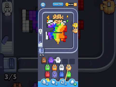 Pixel Flow Level 746 Walkthrough