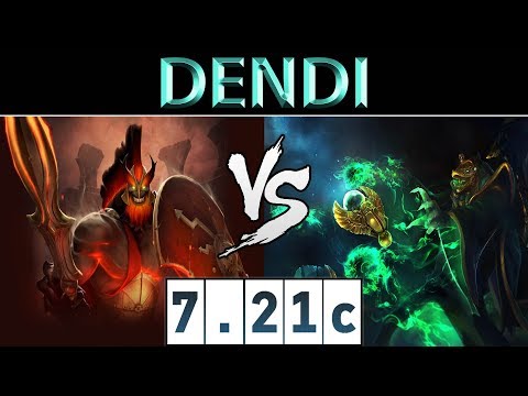 Dendi [Mars] vs [Necrophos] ► High Skill SEA Ranked ► Dota 2 7.21c