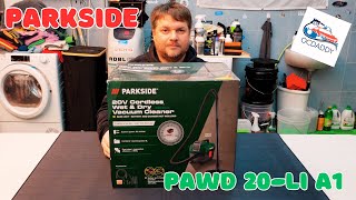 Mit tud ennyi pénzért? Parkside PAWD 20-Li A1 akksis száraz-nedves porszívó