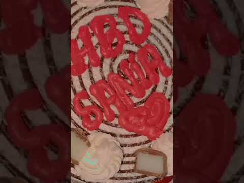 Sania's birthday cake 🎂