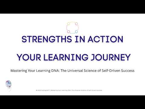 Strengths in Action Your Learning Journey