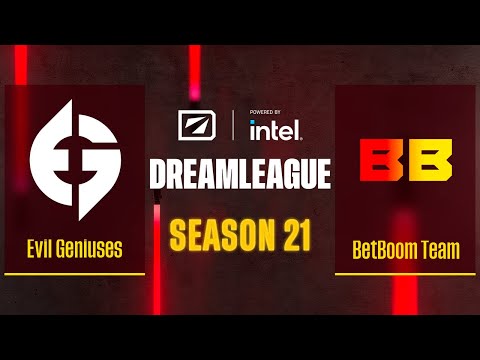 Dota2 - Evil Geniuses vs BetBoom Team - Game 1 - DreamLeague Season 21 - Group B