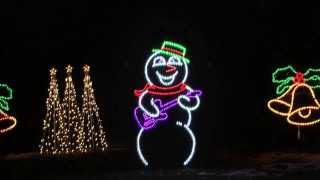 Santa Claus Is Coming To Town, Singing Snowman with Light-O-Rama