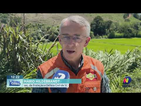 Nova estrutura de contenção de cheias em Mirim Doce deve ficar pronta em dois anos e meio