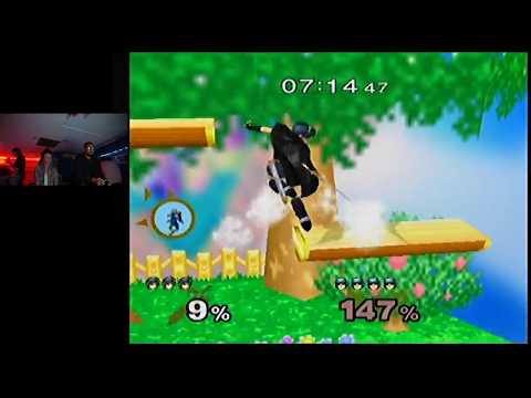Branspeed (Marth) vs The Tation (Cpt Falcon, Ganon) - 4Qs Melee #106