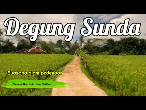 Degung Sunda Pernikahan Cocok diputar Sambil Ngopi | Keliling Pedesaan mirip jman dulu 