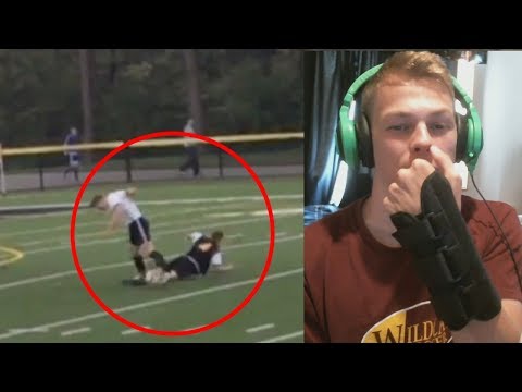 Jack Sprains Wrist During Soccer Game (Live Footage)