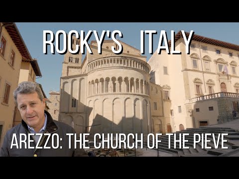 ROCKY'S ITALY: Arezzo - The Church of the Pieve