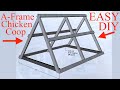 How to Build an A-Frame Chicken Coop | Part #1 | Under $40 using Fence Boards and Free Pallets