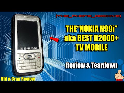 [THE_PHONE_ARCHIVE] The Nokia N99i aka Best D2000+ TV MOBILE - Review & Teardown