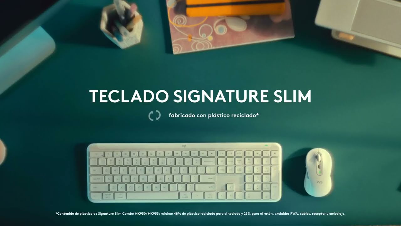 Video sobre Logitech Signature Slim K950