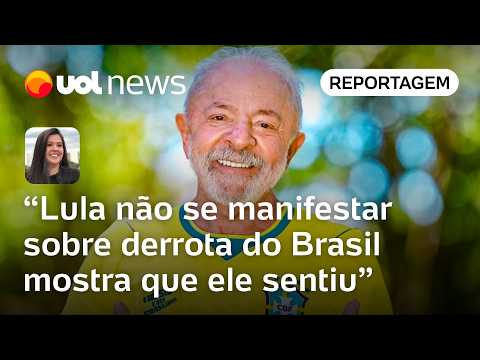 Lula não se manifestar sobre derrota da seleção brasileira na Copa mostra que ele sentiu, diz Carla