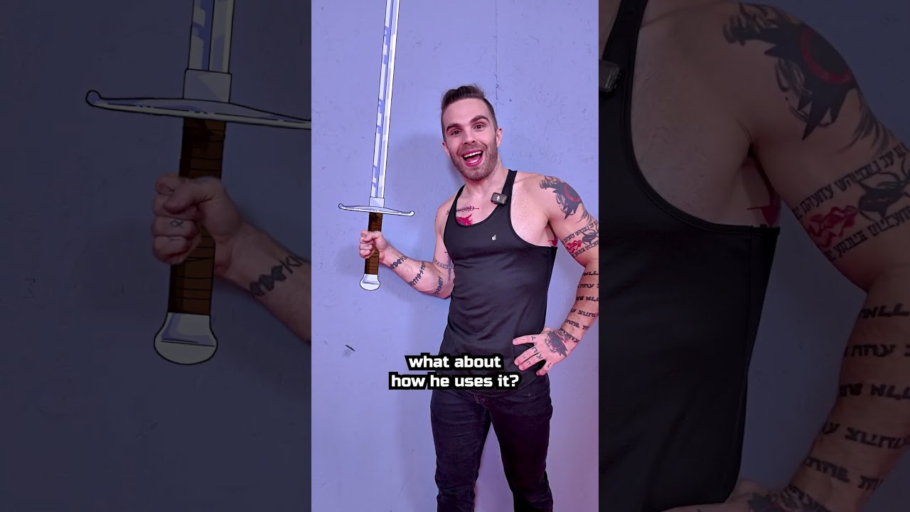 Is Trunk's Sword from DBZ Realistic? #sword #anime #dbz