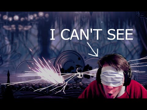 Beating Hollow Knight Blindfolded (FULL RUN)