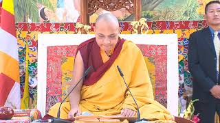 His Holiness Karmapa - Teaching at the 28th Kagyu Monlam Chenmo - Tibetan part 5 of 5