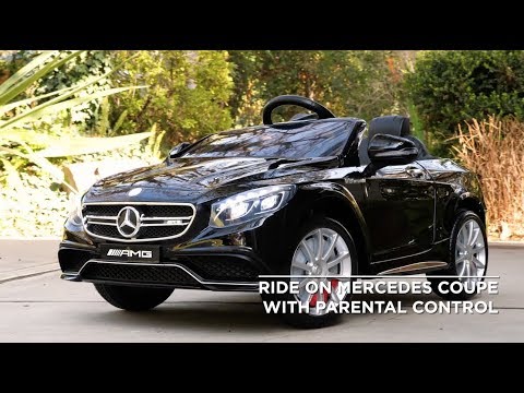 Best Choice Products' Ride On Mercedes Coupe with Parental Control