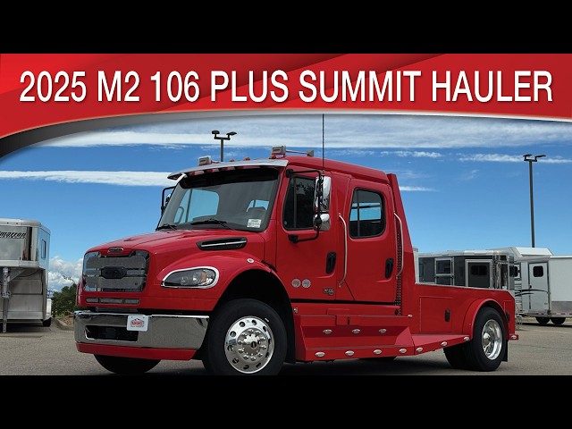 Preview image of 2025 Freightliner M2 106 Plus Summit Hauler Luxury Medium Duty youtube video
