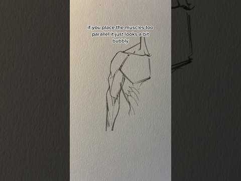 How to draw Forearm 💪 || Jmarron