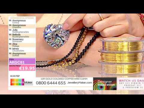 Debutant Necklaces - JewelleryMaker DI LIVE - 11/06/15