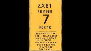 Bumper 7 for the ZX81