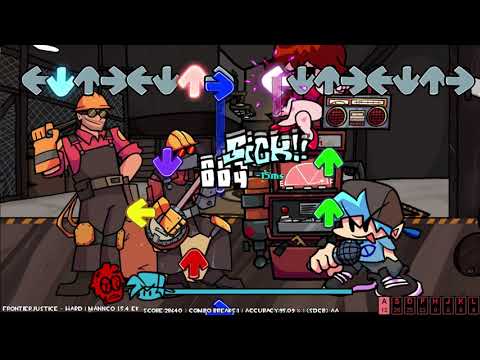 FNF Vs. TF2 Mann Co Engineer - Frontierjustice (4k)