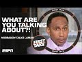Stephen A. calls John Harbaugh out for LYING about Lamar Jackson?! 🍿 | First Take