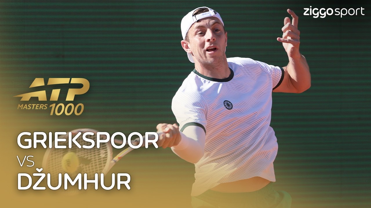 GRIEKSPOOR BOEKT EINDELIJK WEER EEN ZEGE OP GRAVEL! 🔥🔥 | Griekspoor - Džumhur | ATP 1000 Madrid 2026