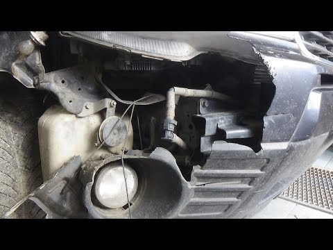 Как поменять противотуманную фару