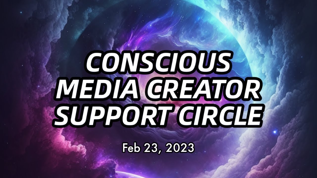 Brendon Culliton hosting a Conscious Media Creator Support Circle