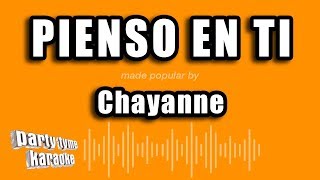 Chayanne - Pienso En Ti (Versión Karaoke)