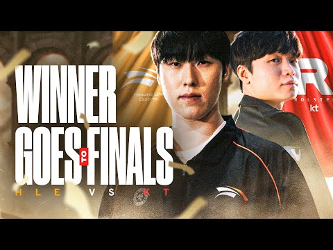 WINNER GOES TO FINALS - HLE VS KT - LCK PLAYOFFS 2025
