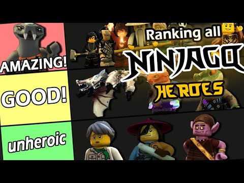 Ranking Every Ninjago Hero