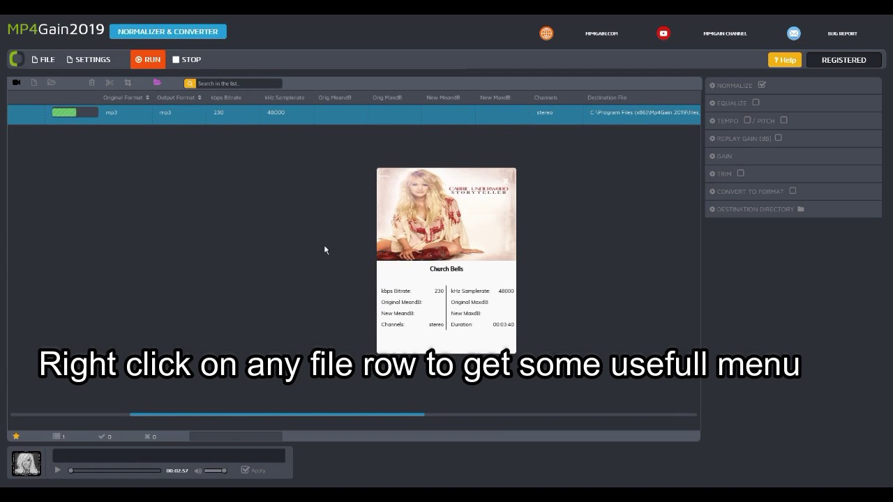 Mp4Gain 2019 Tutorial
