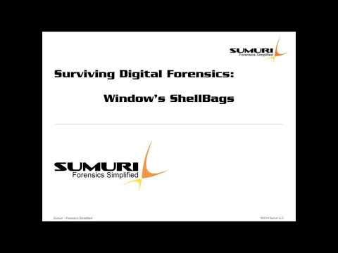 Surviving Digital Forensics: Windows Shellbags - learn Computer Forensics
