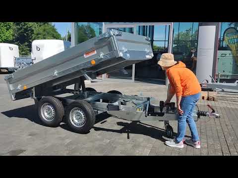 Neptun 2700kg Heckkipper mit Pumpe für den Akkuschrauber