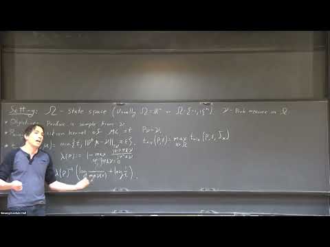 Localization schemes: A framework for proving mixing bounds for Markov chains - Ronen Eldan