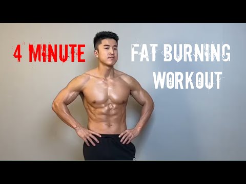 4-Minute Fat-Burning Tabata Workout 🔥 Melt Belly Fat Fast!
