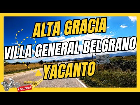 Alta Gracia- Villa General Belgrano- Yacanto UN VIAJE OBLIGADO #fyp #travel #motovlog
