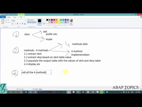 Object Oriented ABAP programming