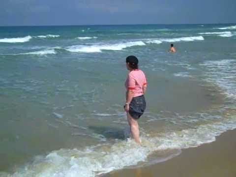 Pictures from Israel - the beach at Rishon