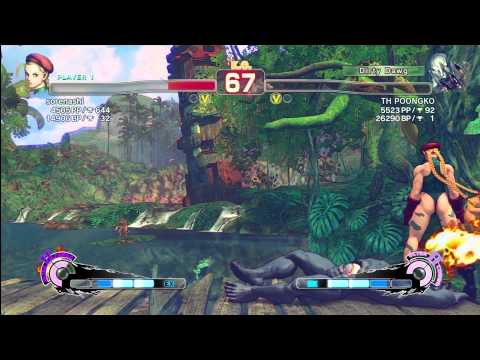 sorenashi [Cammy] vs TH POONGKO [Seth] SSF4 Arcade Edition