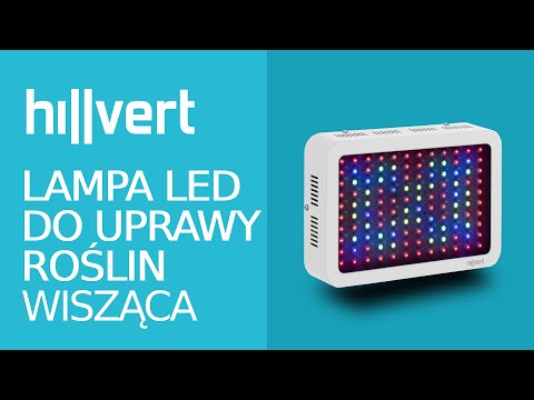 Video - Outlet Lampa LED do uprawy roślin - wisząca - 1200 W	