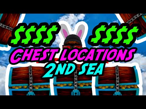 Every Chest Location 2nd Sea | BLOX FRUITS 2022
