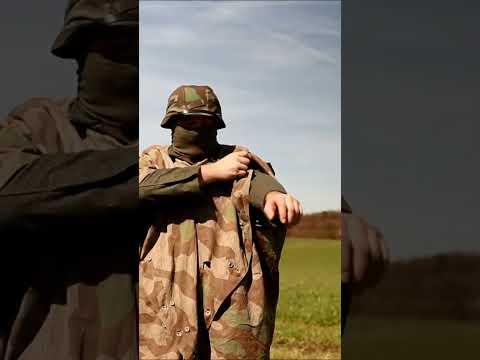 Original Wehrmachtzeltbahn als Poncho