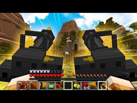 È POSSIBILE USARE DUE MINIGUN INSIEME? - Minecraft ITA - FORTCRAFT w/ Tear Heme Tech Tano