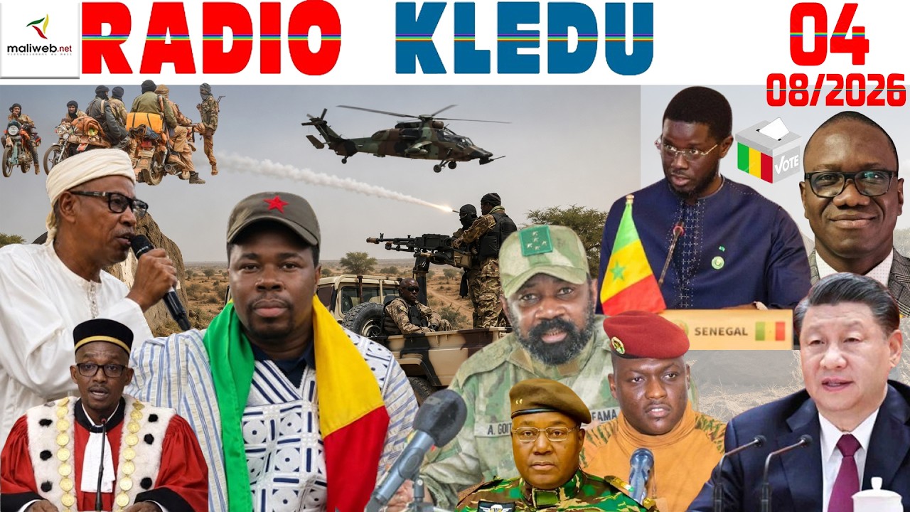 La Revue de Presse de la RADIO KLEDU du 04 Août 2026