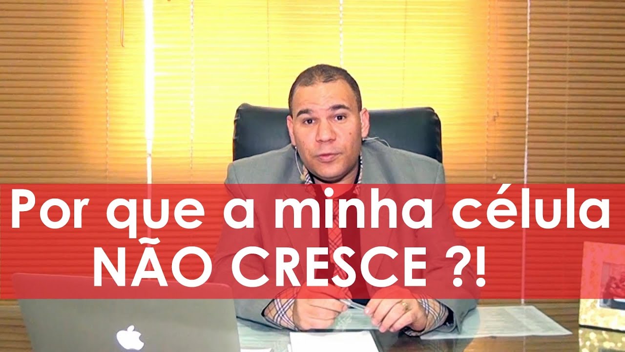Porque a minha célula não cresce? - Pr. Bruno Monteiro