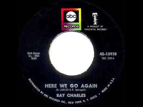 1967 HITS ARCHIVE: Here We Go Again - Ray Charles (mono 45)