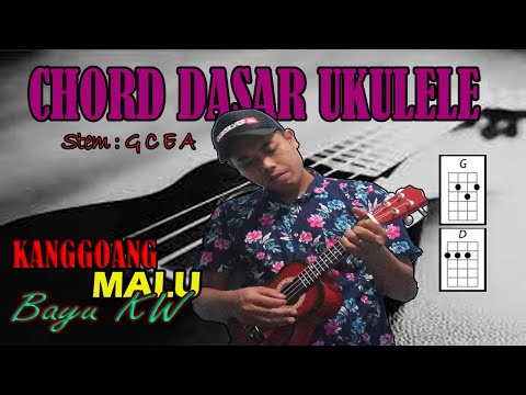 Bayu KW - Kanggoang Malu ( Lirik & Chord ) Cover Versi Ukulele By Indobali Akustik