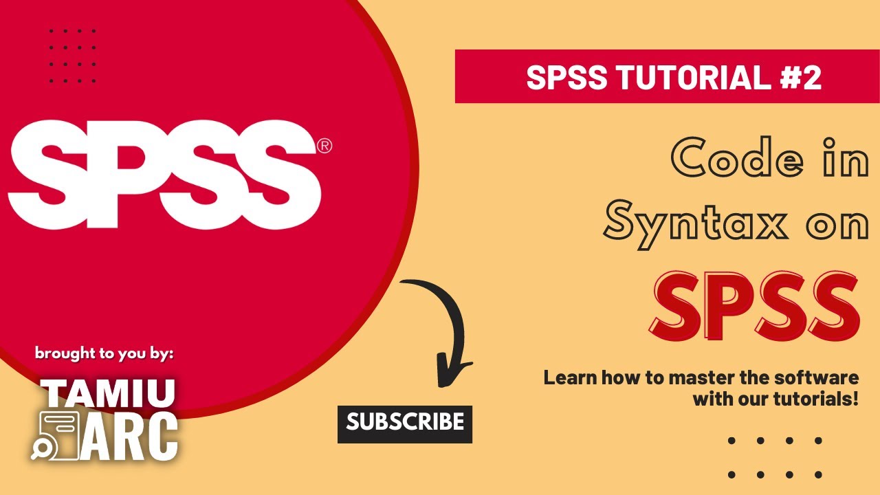 Code in Syntax on SPSS